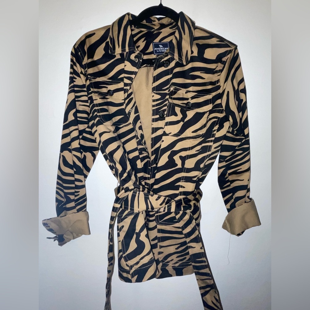 American Living Animal Print Jacket